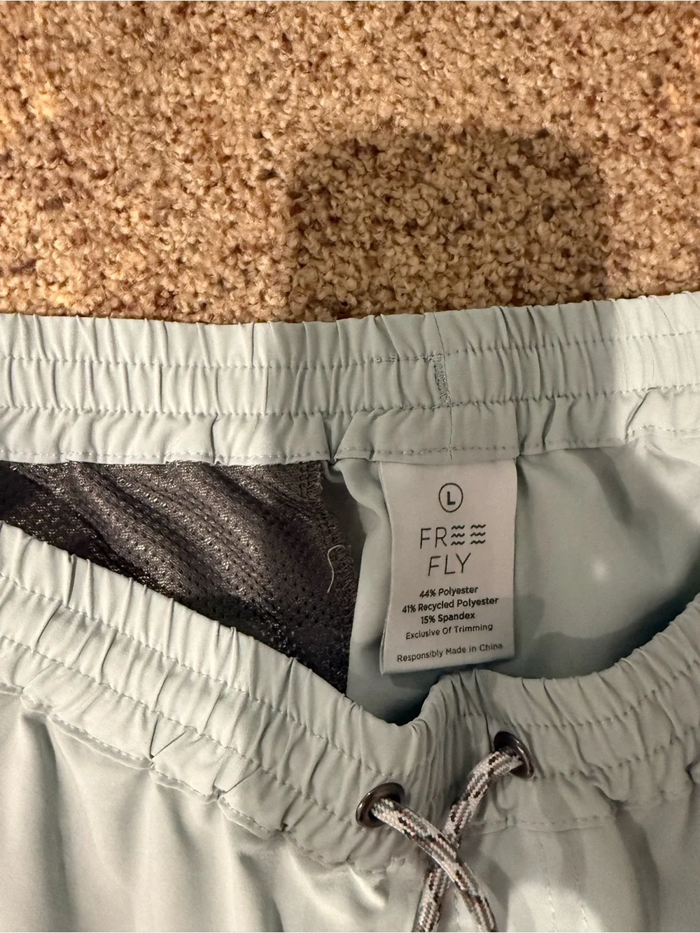 Free Fly Lightweight Mint Green Swim Trunks